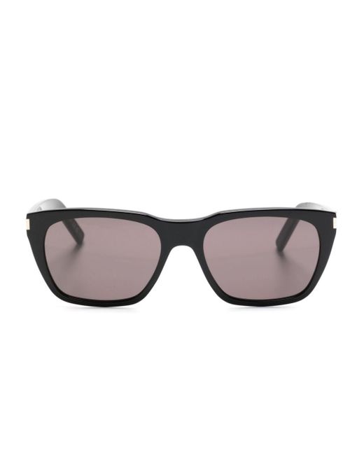 Saint Laurent Gray Square-frame Sunglasses for men