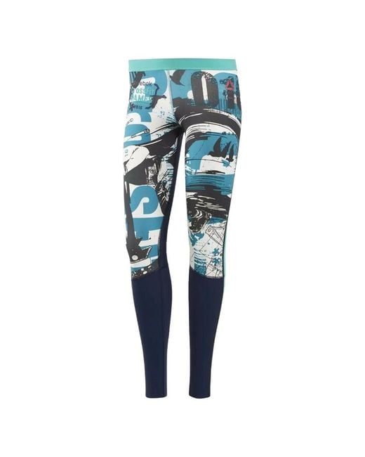 Reebok Blue Rcf Crossfit Games Tight Wmns Leggings