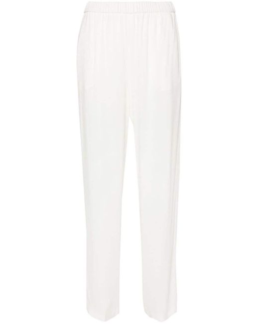 Pantalones rectos Fabiana Filippi de color White