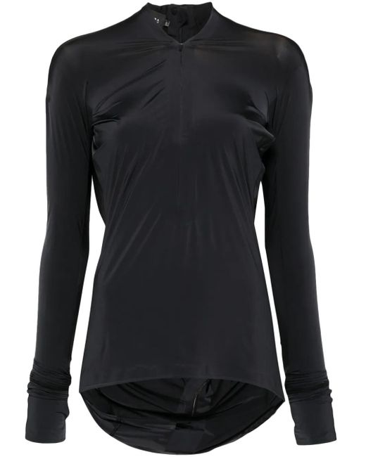 JOHANNA Paris Vネック Tシャツ Black