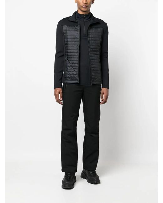 Fusalp Black Aspon Padded-Panel Jacket for men