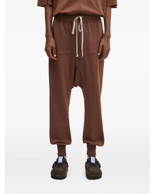 Rick Owens Baggy-Hose mit Kordelzug in Brown für Herren
