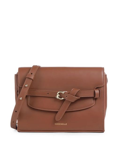 Coccinelle Brown Small Sabine Shoulder Bag