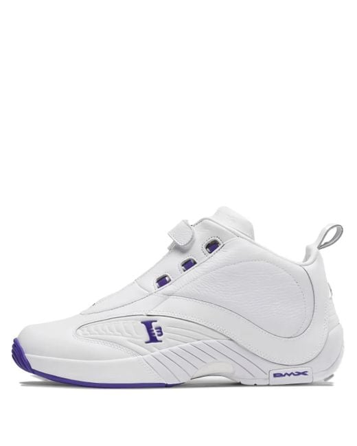 Reebok White Answer 4 "Free Agency" Sneakers for men