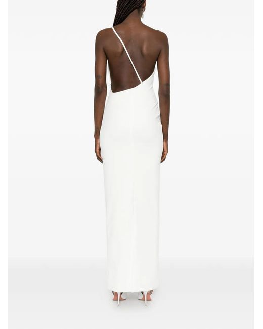 Solace London White Alexandra Maxi Dress