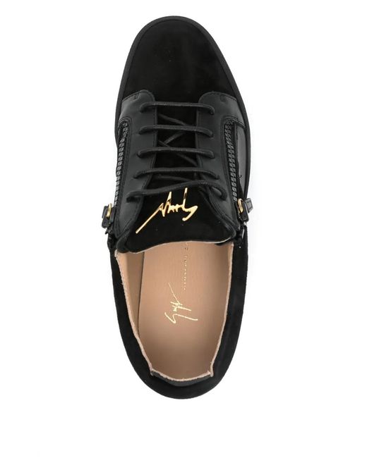 Giuseppe Zanotti Black Frankie Sneakers for men