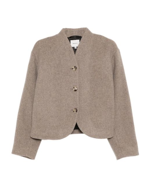 Reformation Jack Met Print in het Brown