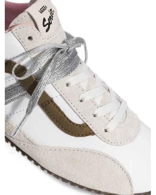 Vans White Serio Panelled Sneakers