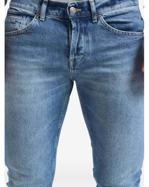 Dondup Blue Five-Pockets Jeans for men
