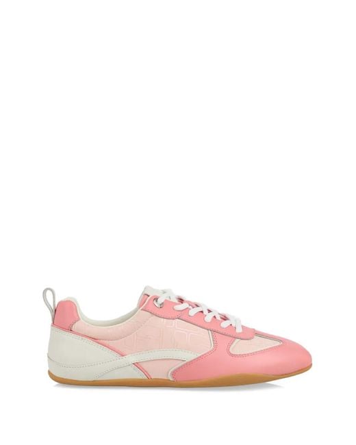 Marc Cain Pink Patterned Sneakers