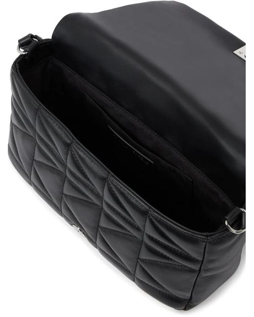 Karl Lagerfeld Black Mittelgroße K/Kuilt Schultertasche