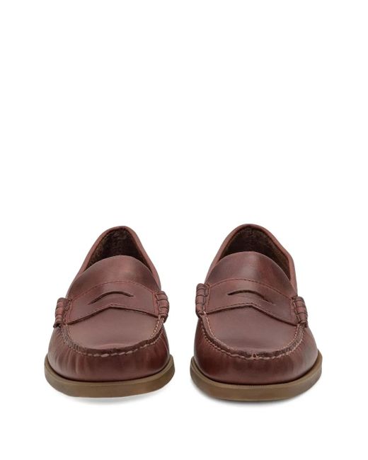 Sebago Brown Moccasin Loafers for men