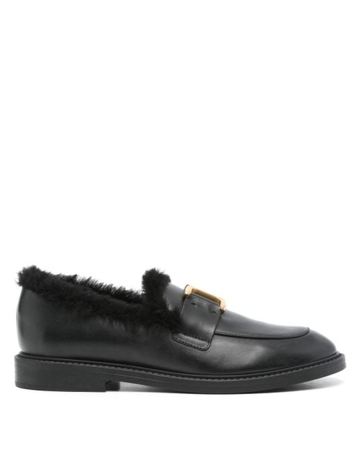 Chloé Black Marcie Loafers