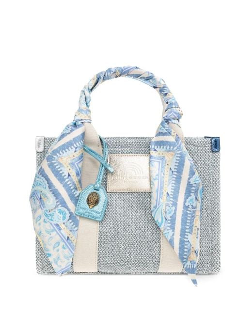 Bolso shopper Southbank pequeño Kurt Geiger de color Blue