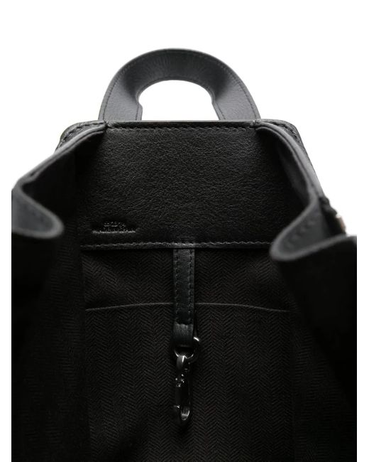 Loewe Black Hammock Compact Leather Handbag