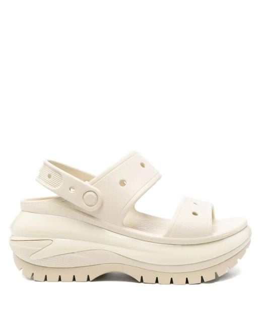 CROCSTM Natural Platform Two-Strap Sandals