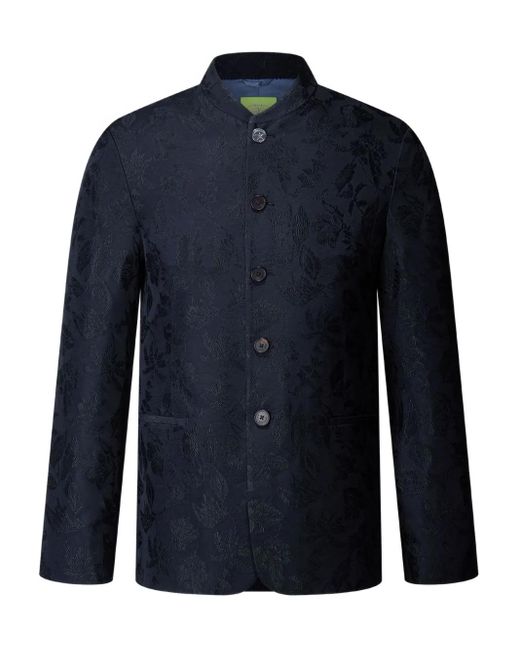 Veste Tang À Fleurs En Jacquard Shanghai Tang pour homme en coloris Blue