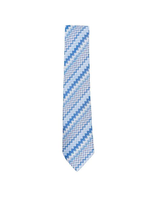 Missoni Gemusterte Krawatte in Blue für Herren