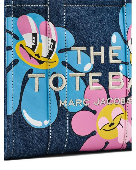 Bolso shopper vaquero mediano de Marc Jacbso x Hattie Stewart Marc Jacobs de color Blue