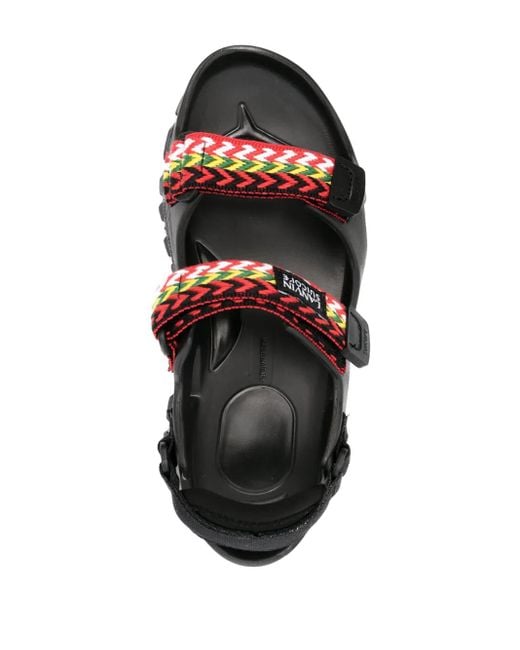 Lanvin Black Sandals With Laces Collaboration Shoes