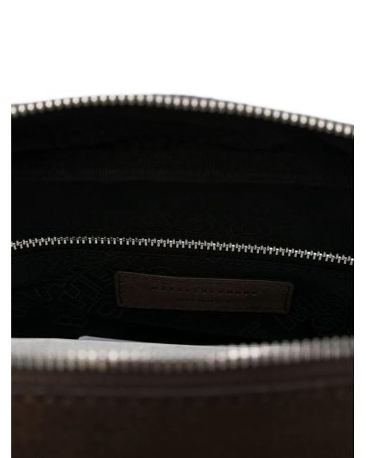 MARGE SHERWOOD Brown Calf-Suede Top Handle Tote Bag