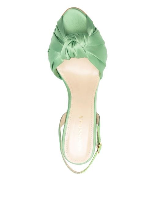 Ginissima Green Sofia Sandalen 95Mm