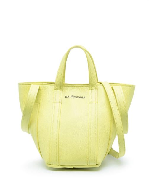 Bolso shopper Everyday XS North-South Balenciaga de color Yellow