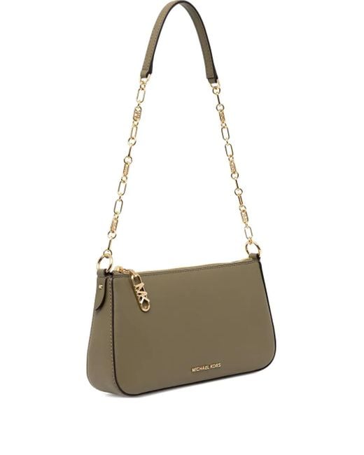 Michael Kors Empire チェーンストラップ ショルダーバッグ S Brown