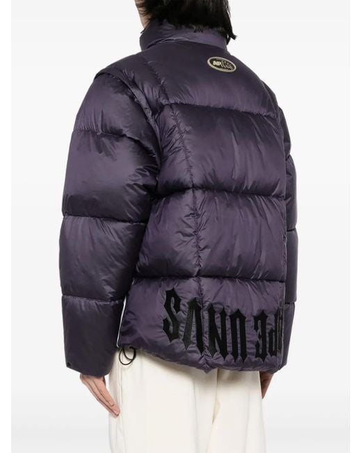 Doudoune À Logo Appliqué Aape By A Bathing Ape pour homme en coloris Blue