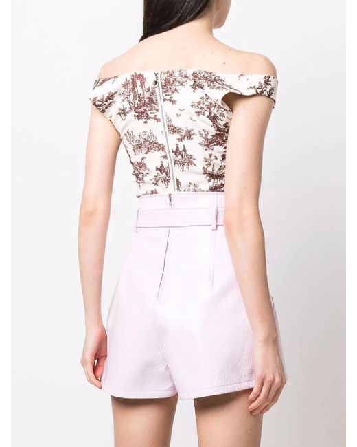 Shorts con cinturón Philosophy Di Lorenzo Serafini de color Pink