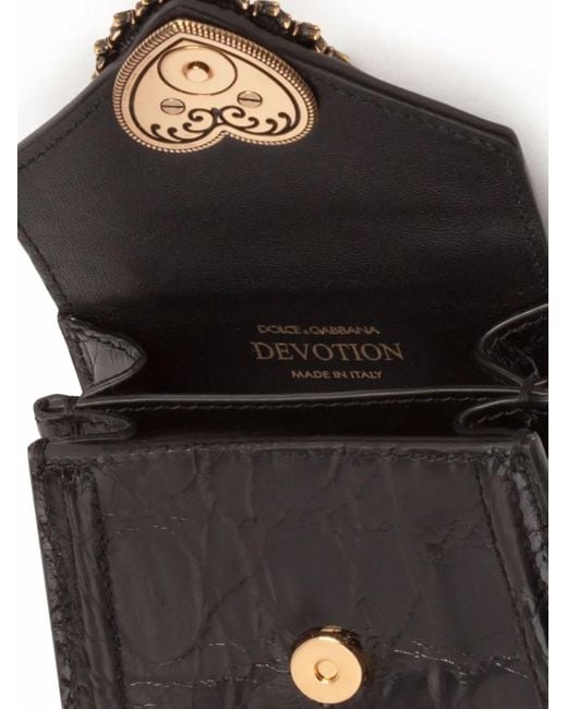 Dolce & Gabbana Black Devotion Mini-Tasche
