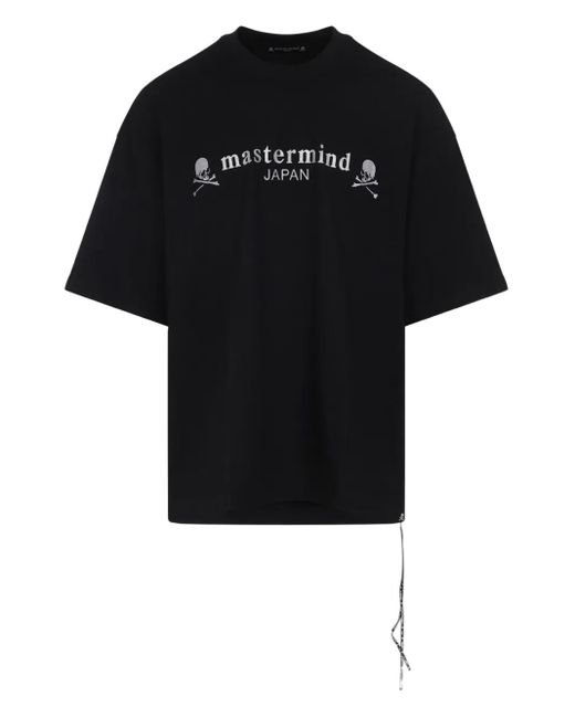 メンズ Mastermind Japan スカル Tシャツ Black