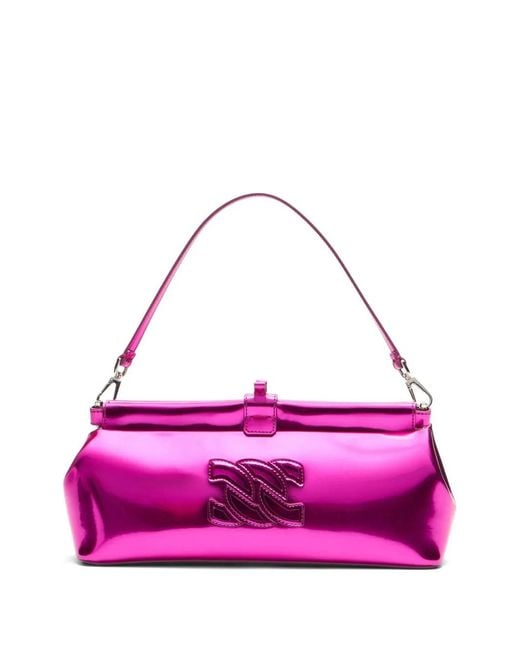 Casadei Pink Interstellar Shoulder Bag