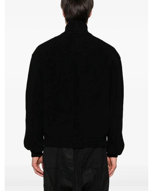 Rick Owens Black Turtleneck for men