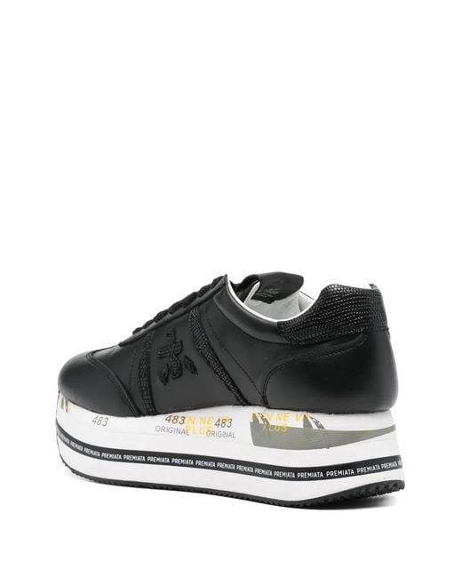 Premiata Black Sneakers