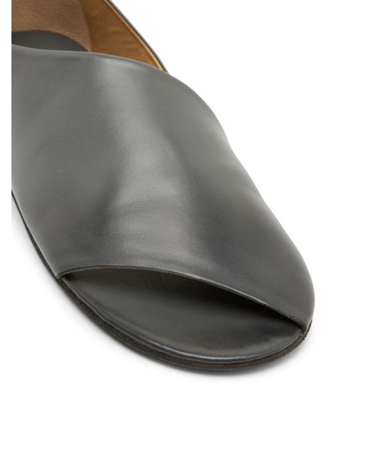 Marsèll Gray Arsella Leather Sandals for men