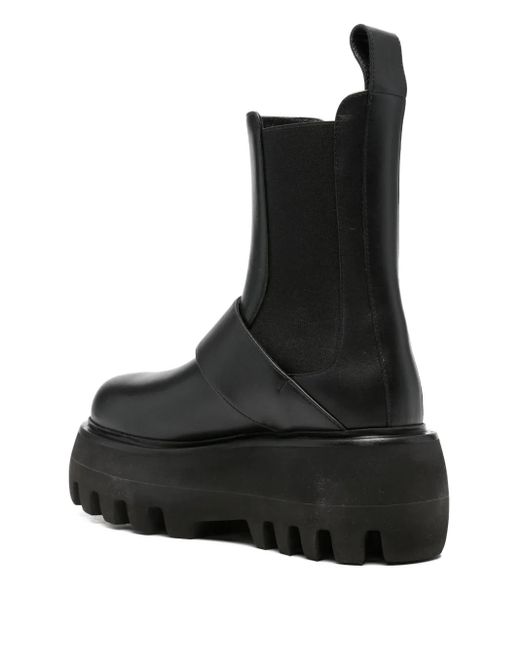 Alexander McQueen Black H.Boot S.Rubber