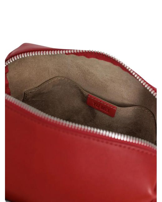 Yu Mei Red Kaye Satchel