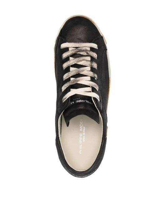 Philippe Model Black Prxs Tennis Sneakers