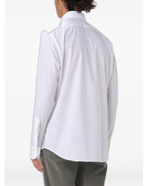 Camicia Button-Down di Brooksfield in White da Uomo