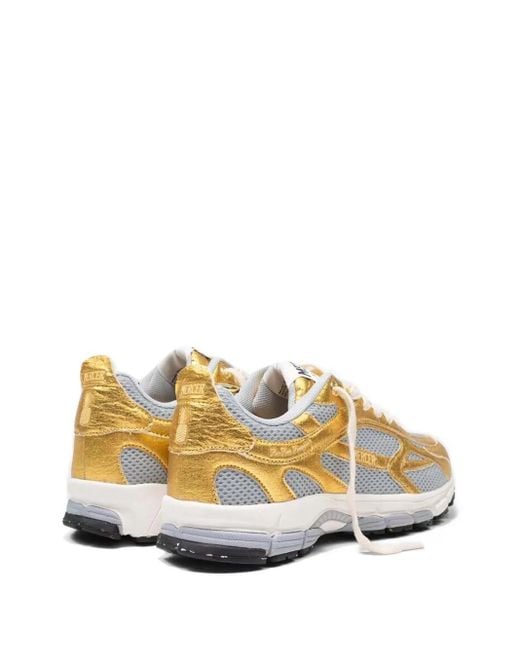The Mercer Brand Gray Mesh-Panelling Sneakers
