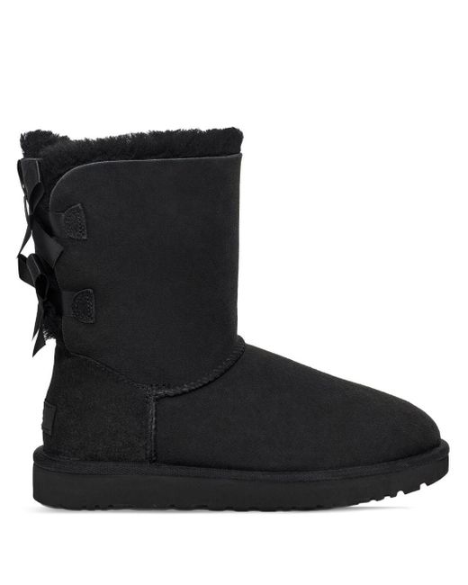 Ugg Black Fur Lined Boots