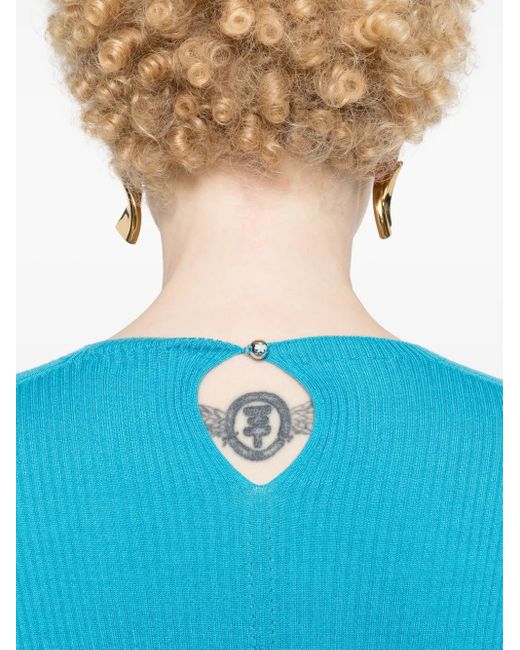 Lanvin Gebreide Top in het Blue