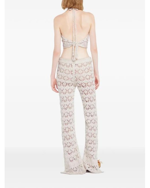 Alanui Lagoon Romance Broek in het White