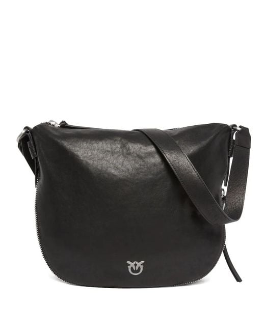 Pinko Black Zip-Fastening Shoulder Bag