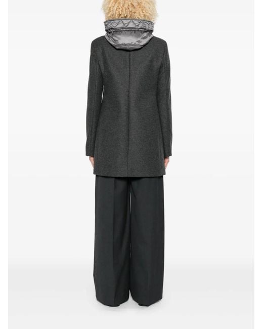 Fay フーデッドコート Gray