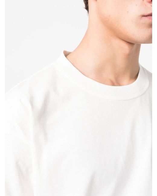 メンズ Saint Laurent コットン Tシャツ White
