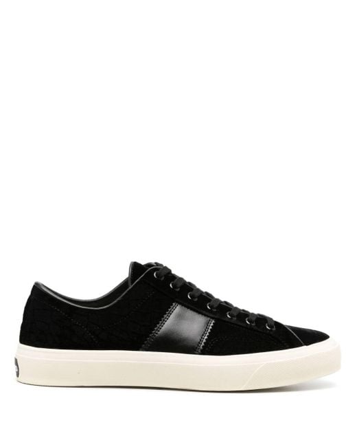 Tom Ford Black Flat Shoes for men