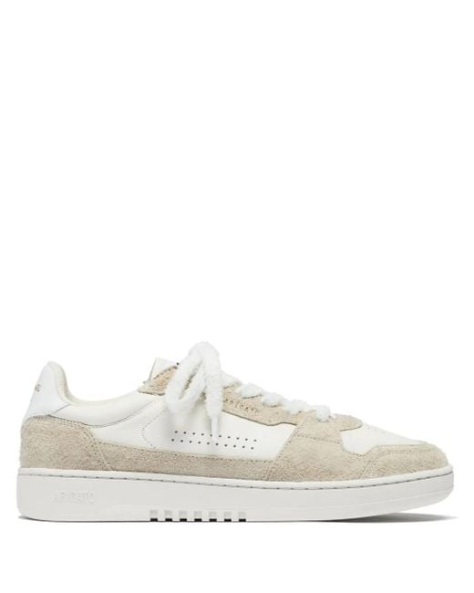 Axel Arigato White Dice Lo Fluffy Panelled Sneakers