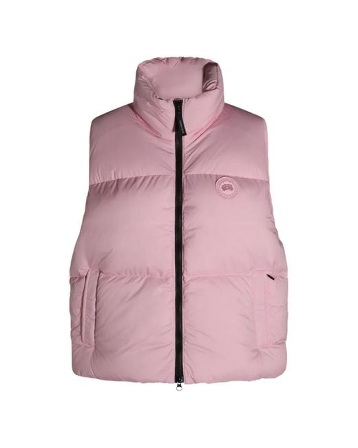 Chaleco Fallon Acolchado Canada Goose de color Pink